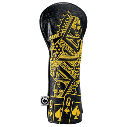 Pins & Aces Queen of Spades Fairway Cover