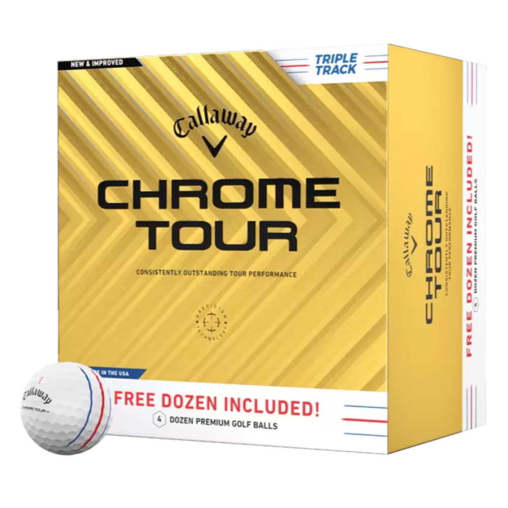 Callaway Chrome Tour 24 Triple Track 4 Dozen