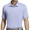 Adidas Ultimate 365 Power Grid Print Men's Polo - Blue Spark