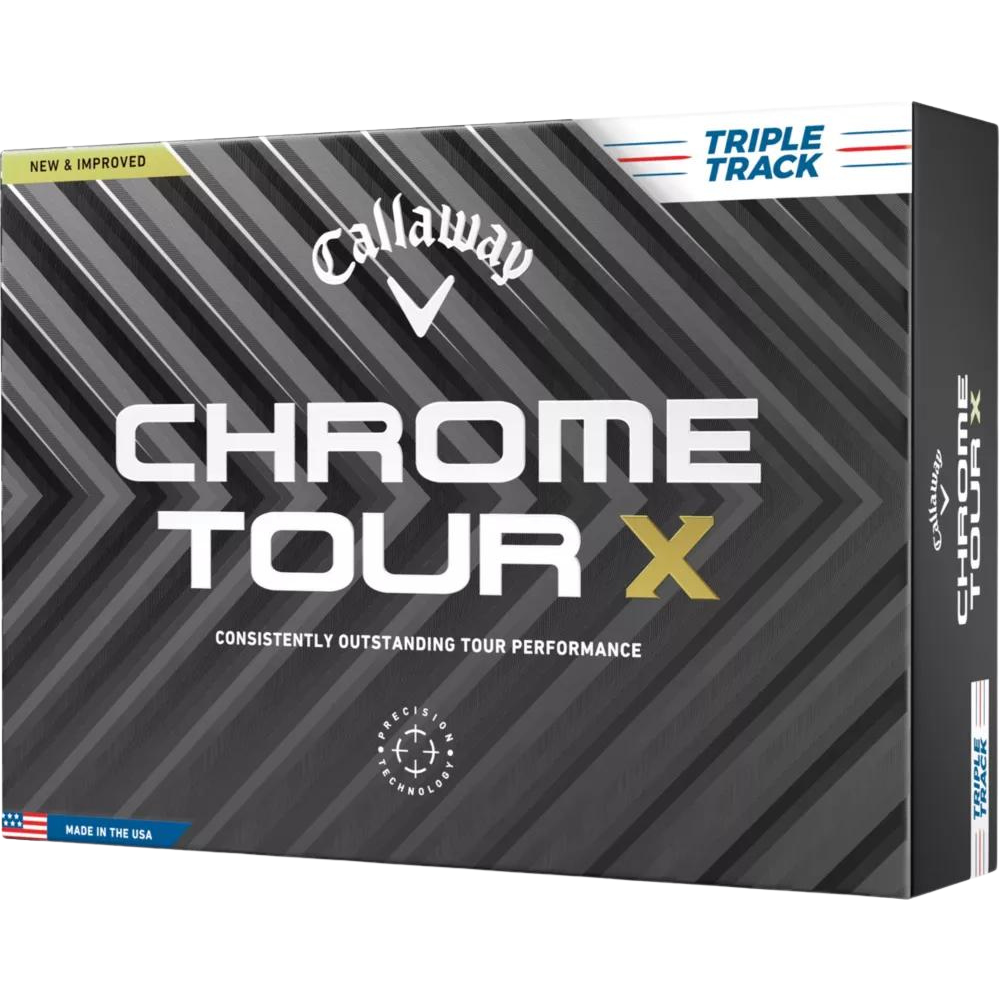Callaway Golf '24 Chrome Tour X Triple Track Golf Ball