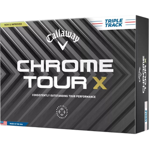 Callaway Golf '24 Chrome Tour X Triple Track Golf Ball
