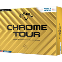 Thumbnail for Callaway Golf Chrome Tour Triple Track 24 Golf Ball