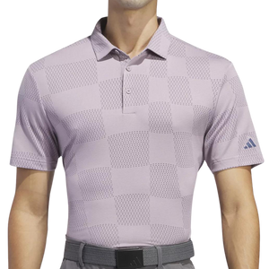 Adidas Textured Jacquard Men's Polo
