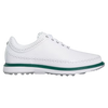 Adidas MC80 Men's Golf Shoes - White/Silver/Collegiate Geen