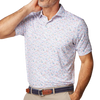 Johnnie-O Sunshine State Men's Polo - White