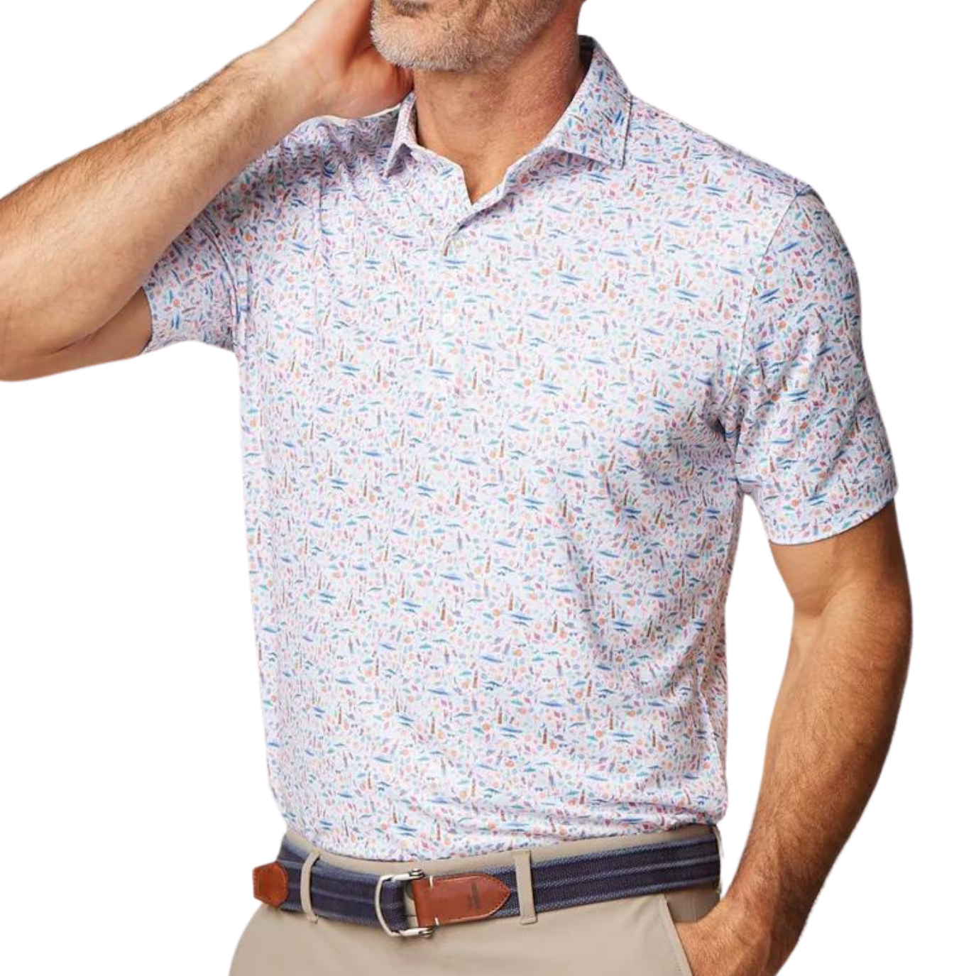 Johnnie-O Sunshine State Men's Polo