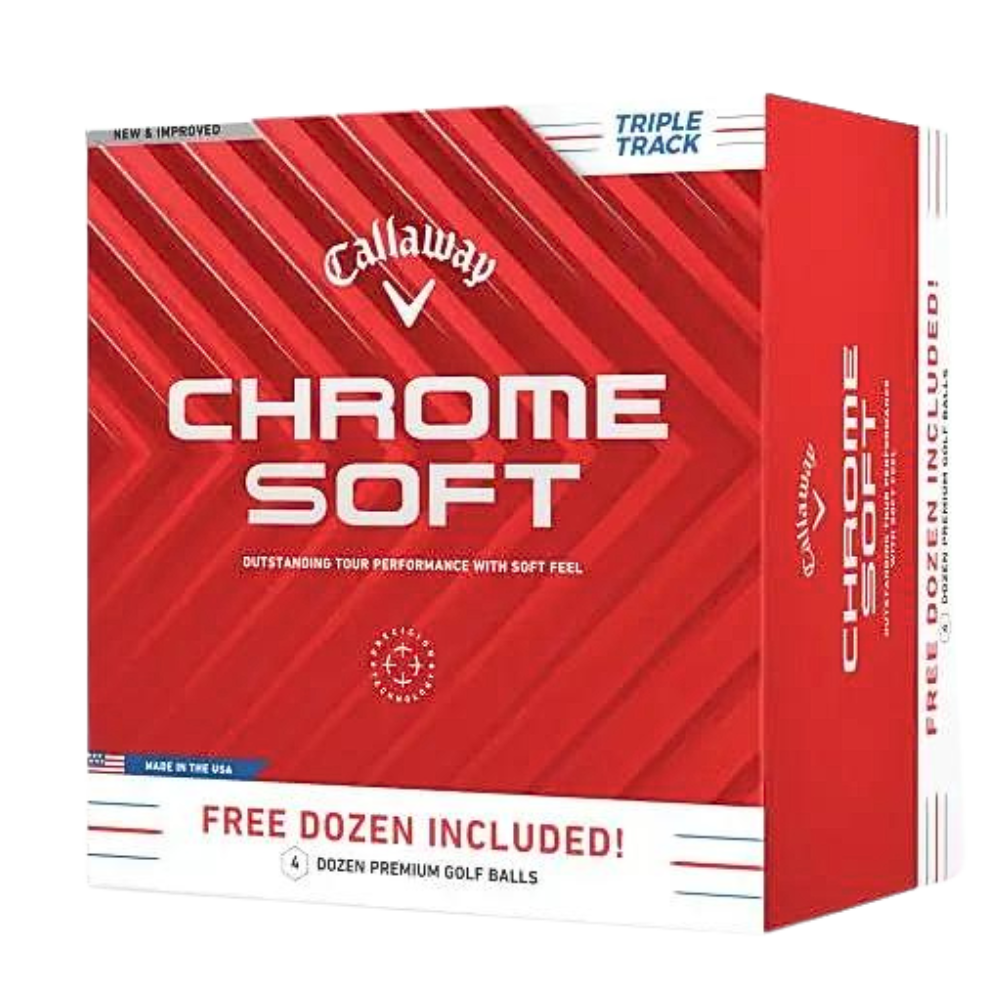 Callaway Chrome Soft 24 Triple Track 4 Dozen