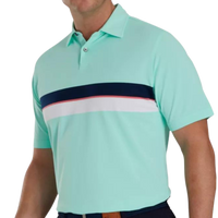 Thumbnail for FootJoy Double Chest Band Men's Polo
