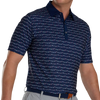 FootJoy Flag Banner Print Men's Polo - Navy