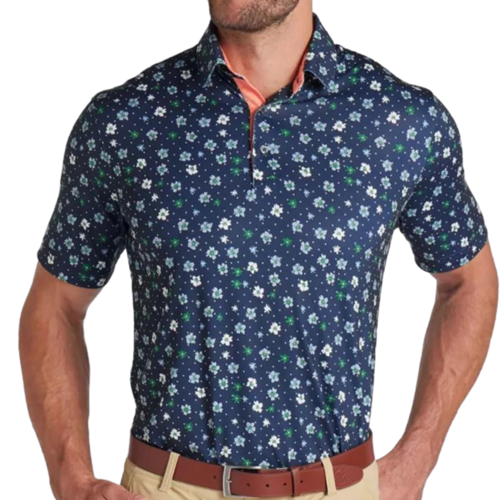 Puma Cloudspun Floral Men's Polo