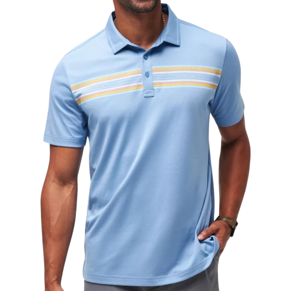 TravisMathew Coral Beds Men's Polo