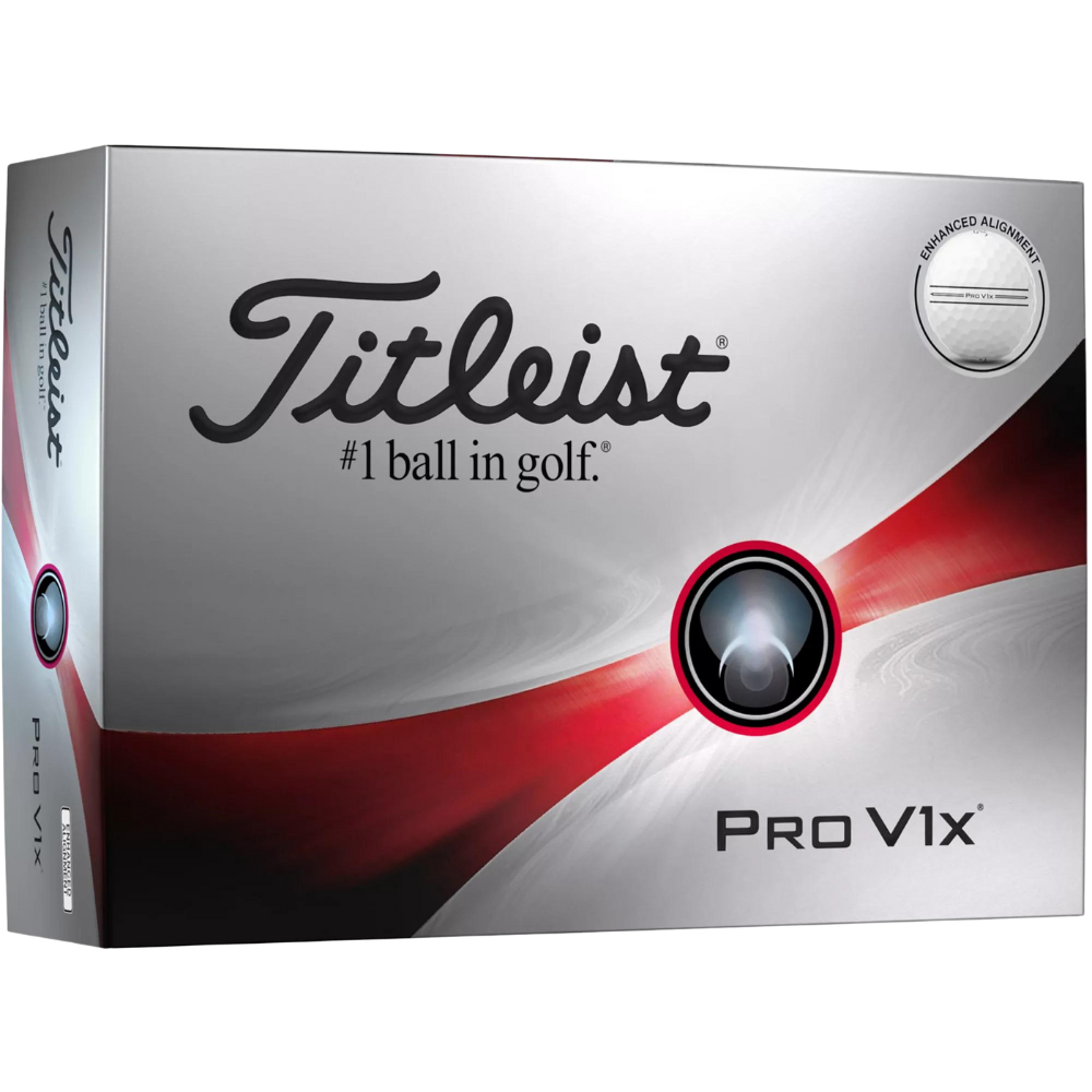 Titleist 2023 Pro V1x Enhanced Alignment Golf Ball