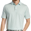 FootJoy Flying Wasp Men's Polo - White/Emerald/Navy