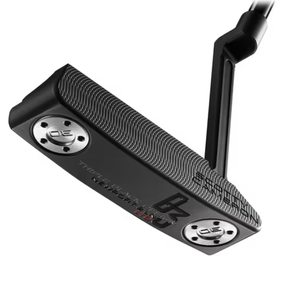 Titleist Scotty Cameron B3 Triple Black Limited Newport 2 Longneck Putter