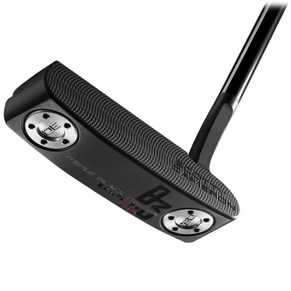 Titleist Scotty Cameron B3 Triple Black Limited Santa Fe Putter