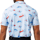 Waggle Golf Lake Life Men's Polo