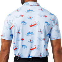 Thumbnail for Waggle Golf Lake Life Men's Polo