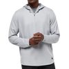 TravisMathew Tech 1/4 Zip Men's Hoodie - Heather Sleet Floral