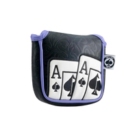 Thumbnail for Pins & Aces Ace of Spades Mallet Putter Cover