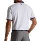 FootJoy 1927 Trophy Pique Solid + Stripe Trim Men's Polo