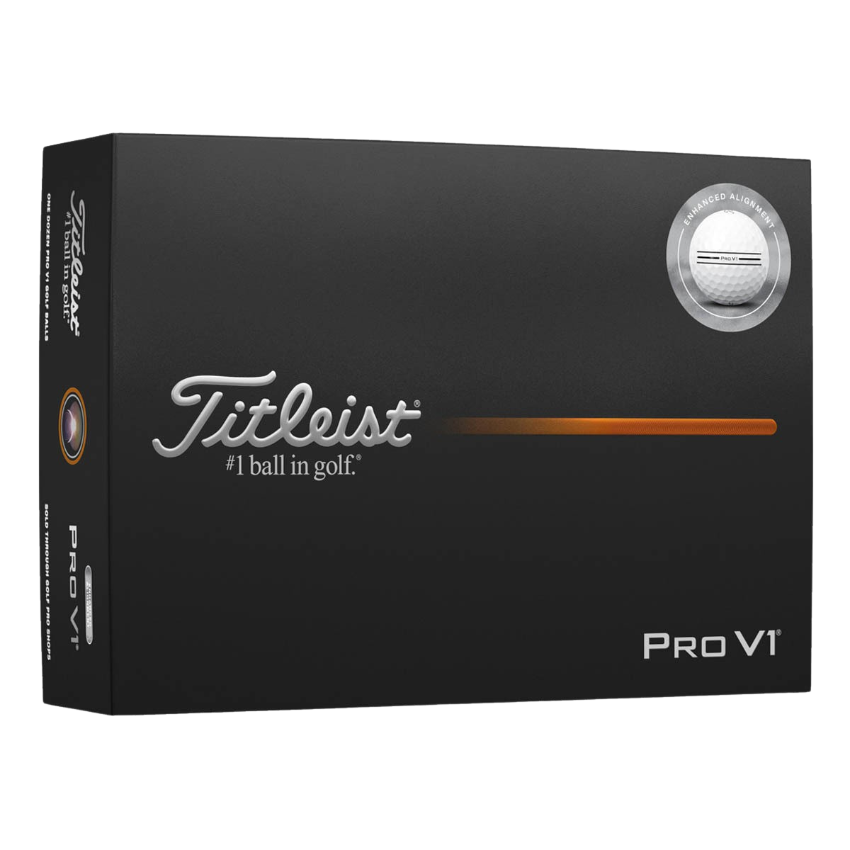 Titleist 2025 Pro V1 Enhanced Alignment Golf Ball