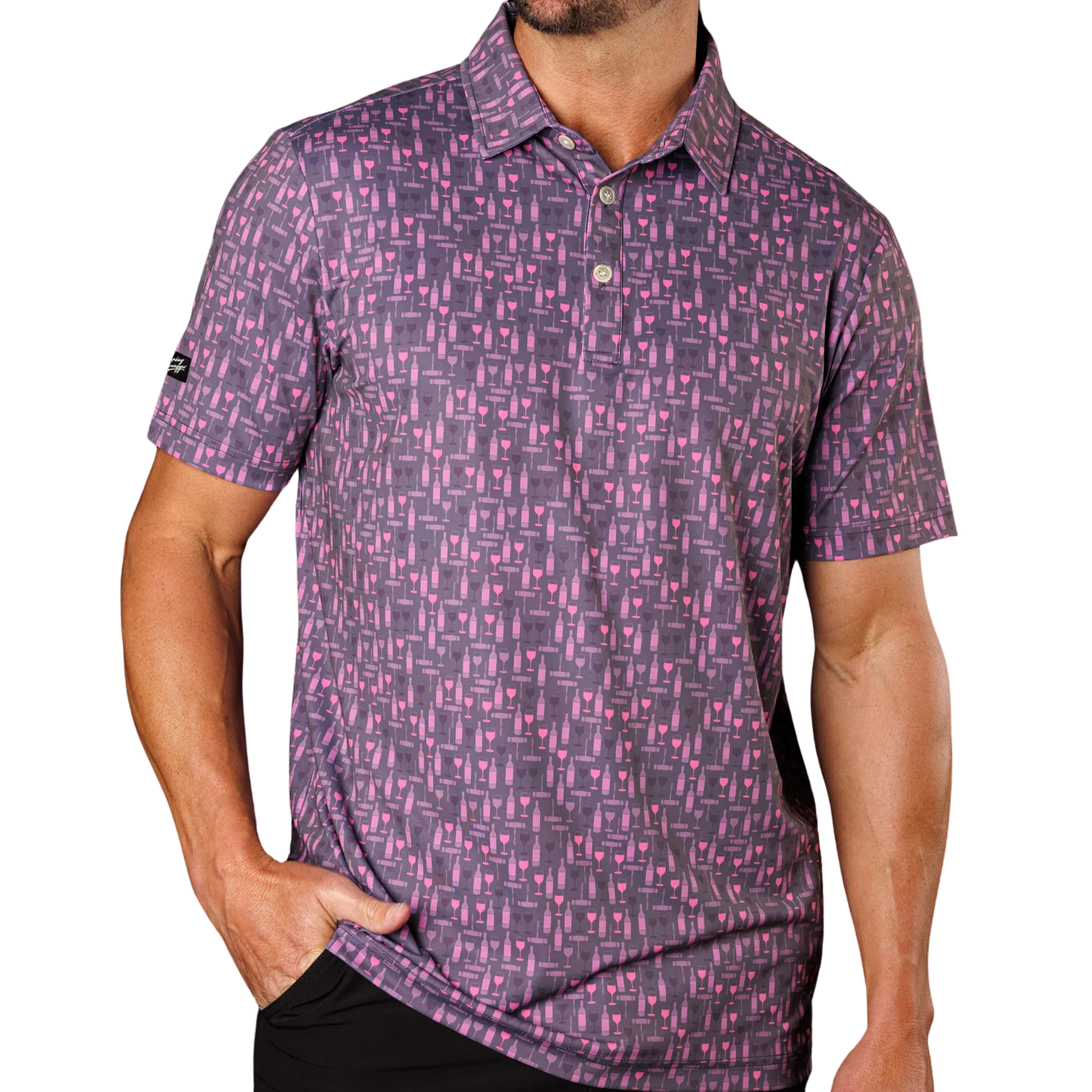 Sunday Swagger Pour Decisions Men's Polo