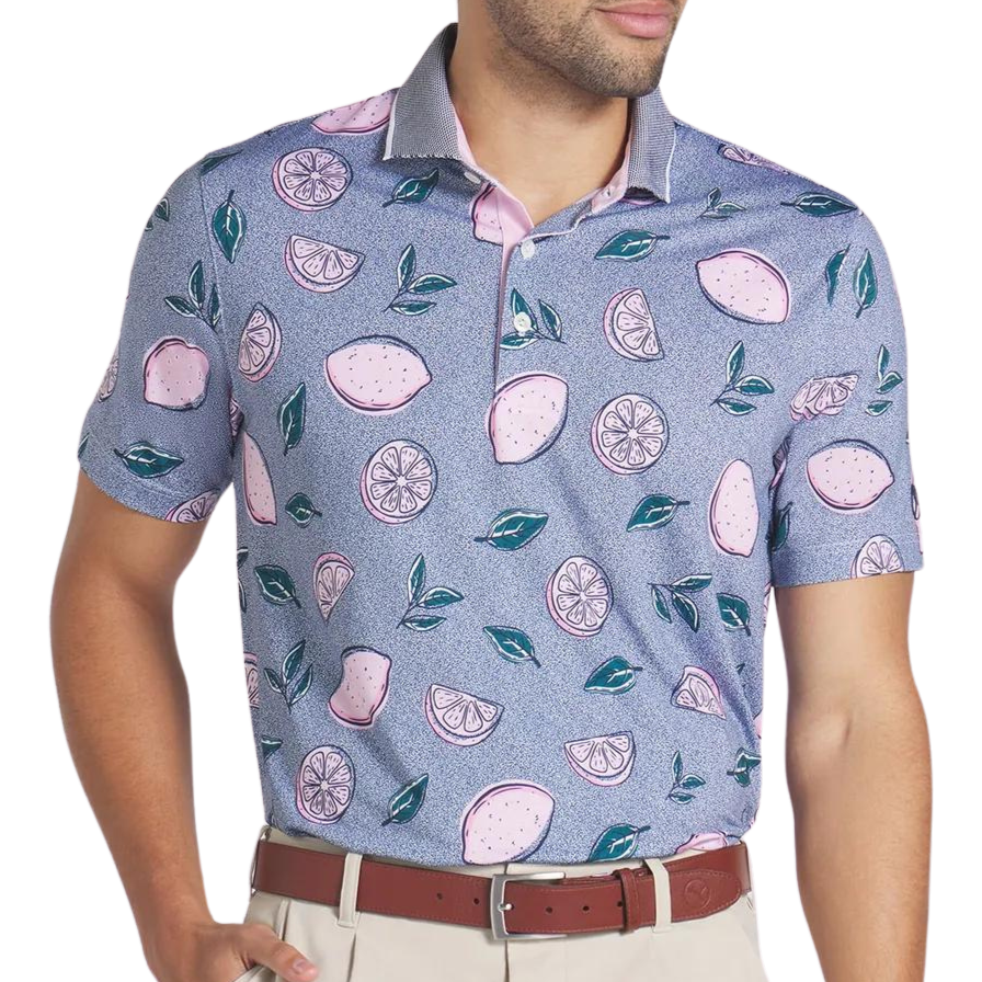 Puma X Arnold Palmer Pink Lemonade Men's Polo