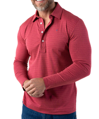 Thumbnail for Criquet Range Men's Long Sleeve Polo