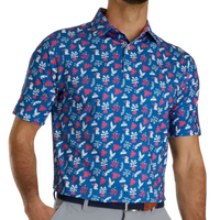 Thumbnail for FootJoy Jungle Leaves Men's Polo