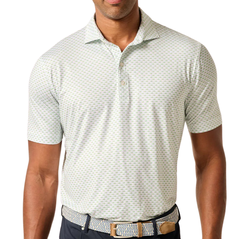 Johnnie-O Mint Julep Men's Polo