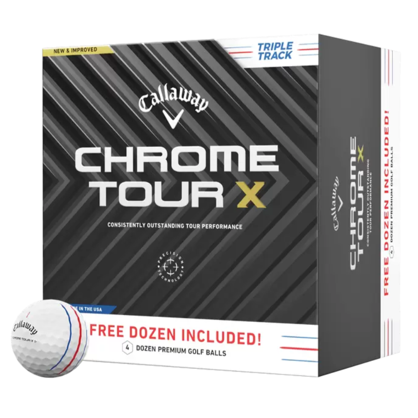 Callaway Chrome Tour X 24 Triple Track 4 Dozen
