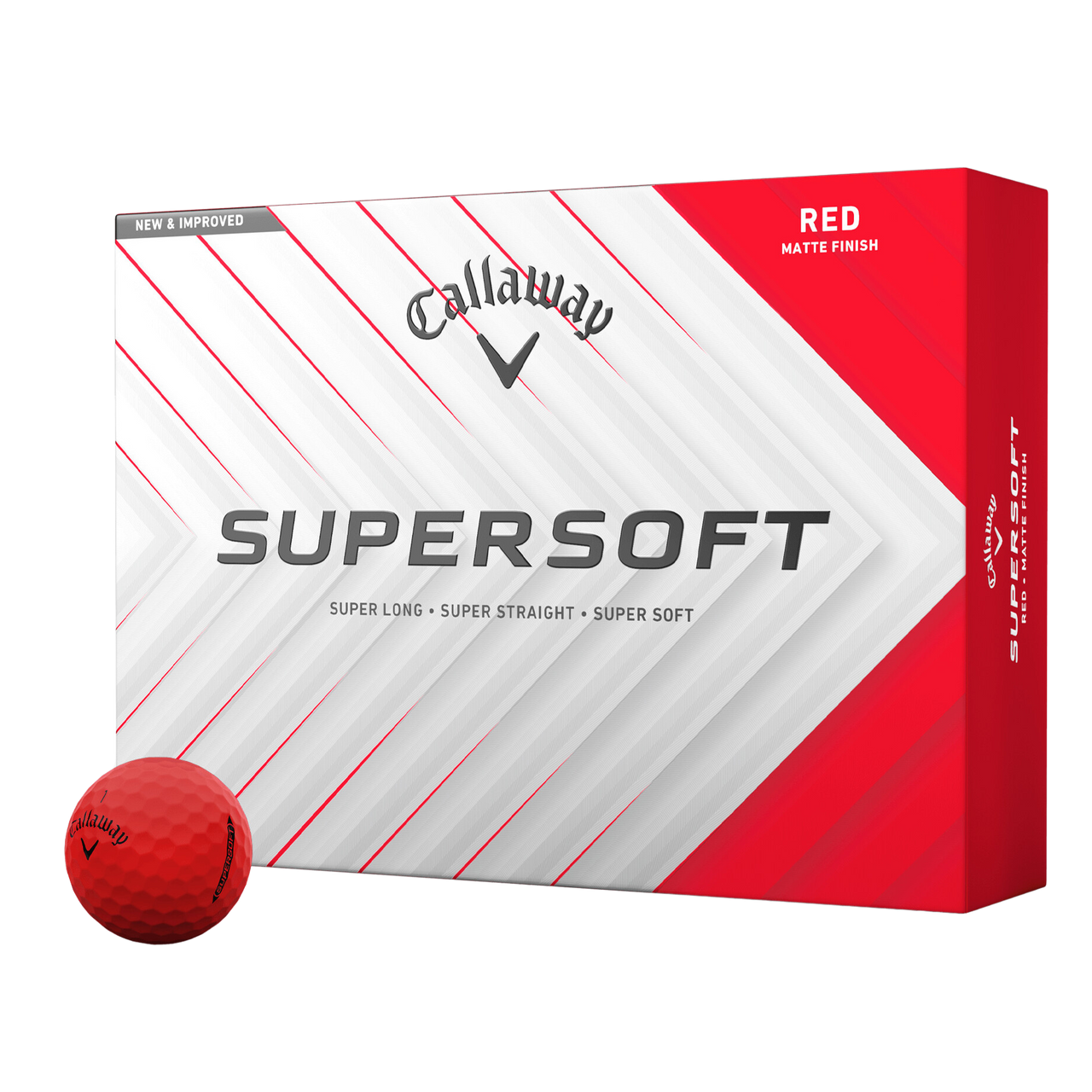 Callaway Golf '25 Supersoft Matte Golf Balls