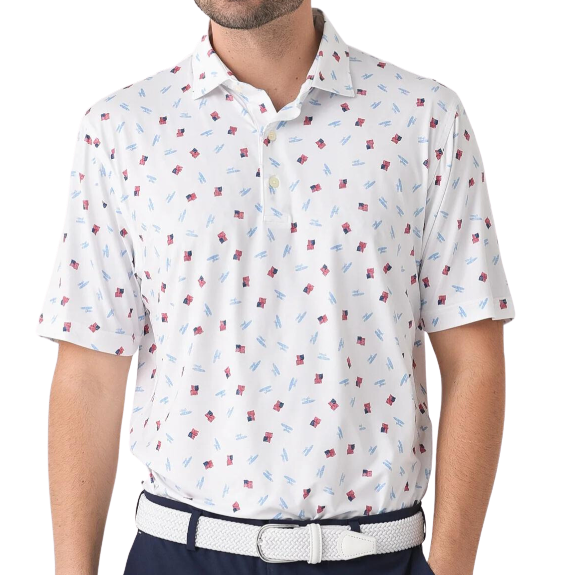 Johnnie-O Feather Weight Salute Men's Polo
