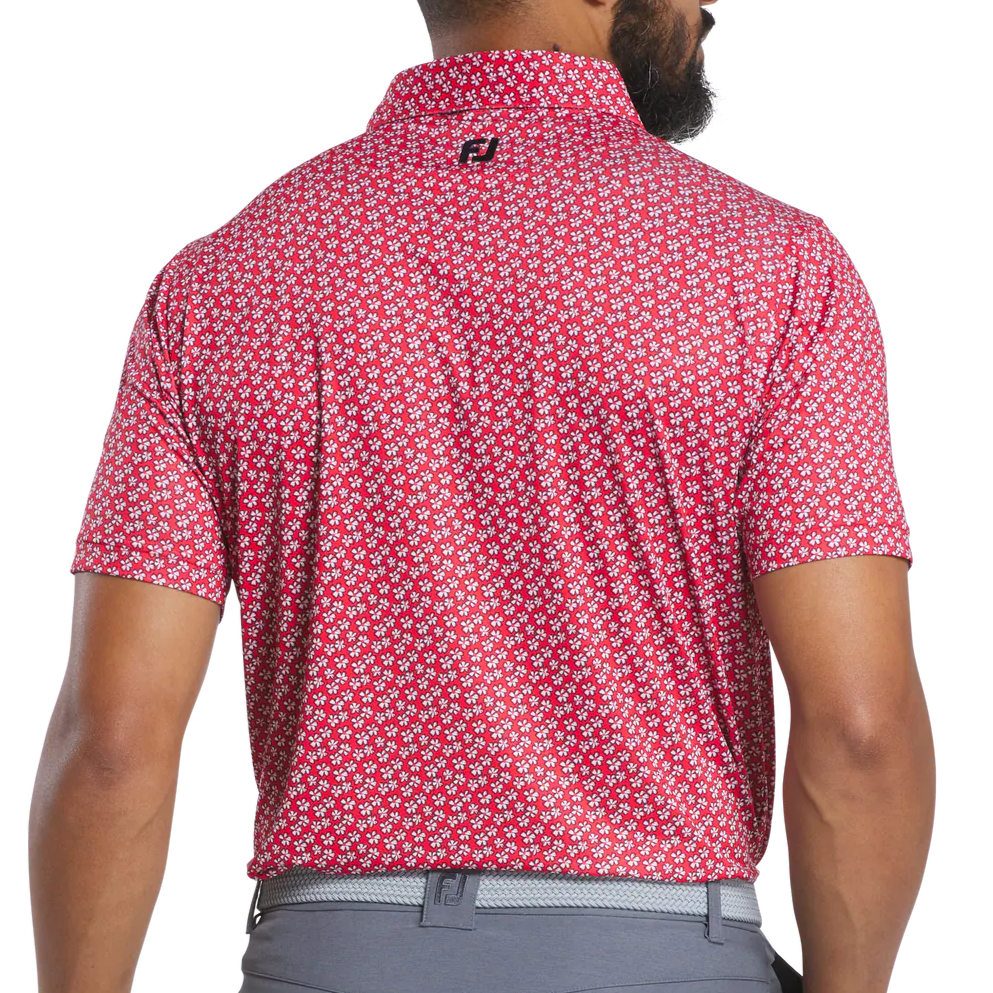 FootJoy Floral Sketch Men's Polo