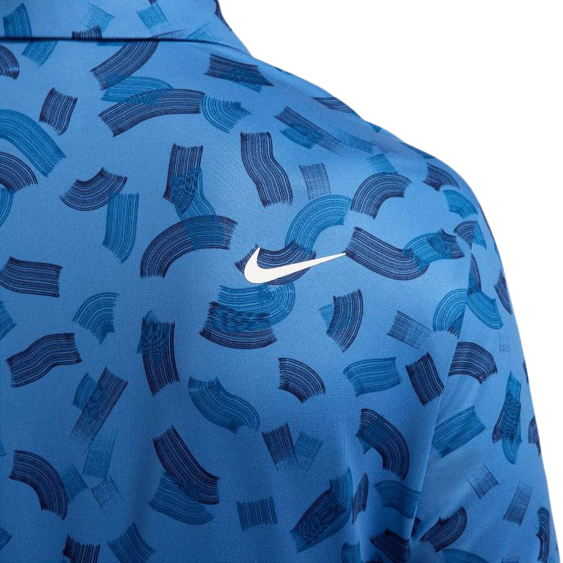 nike micro print polo