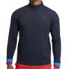 Redvanly Hubbard Men's Quarter Zip - Tuxedo