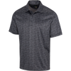 Greg Norman ML75 Microlux Origami Men's Polo - Black