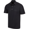 Greg Norman Freedom Micro Pique Men's Polo - Black