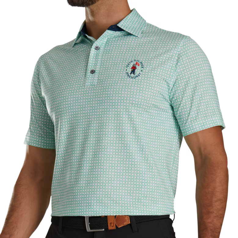 FootJoy '24 US Open Rope Gingham Men's Polo