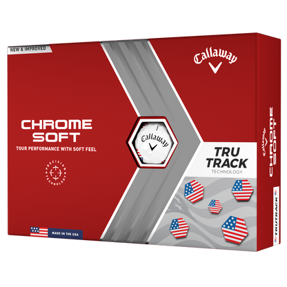 Callaway Golf Chrome Soft USA Golf Balls