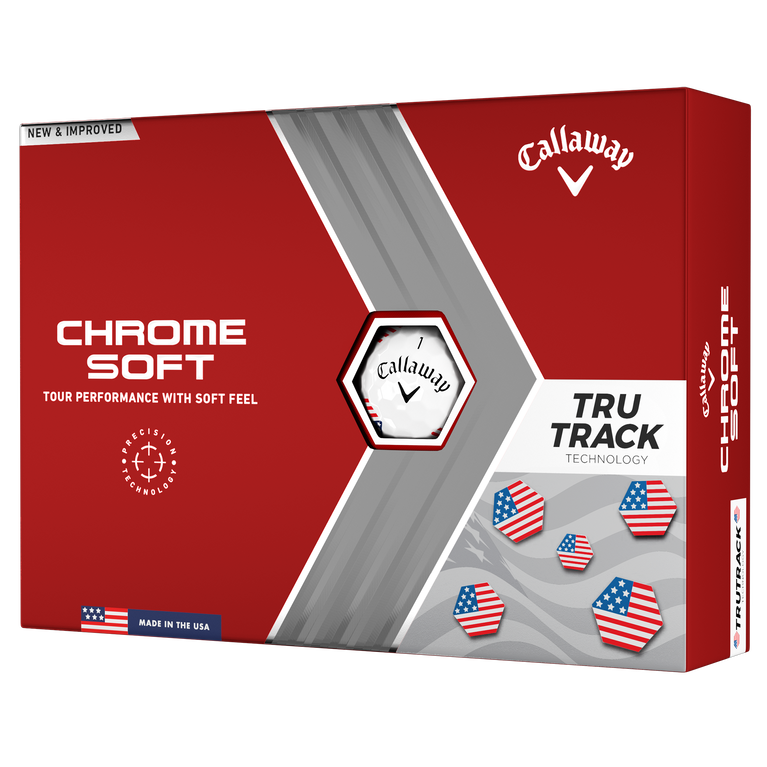 Callaway Golf Chrome Soft USA Golf Balls