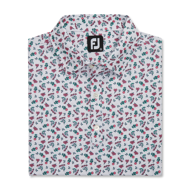 FootJoy Mini Floral Men's Polo – 5 Under Golf