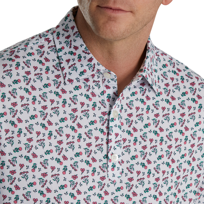 FootJoy Mini Floral Men's Polo