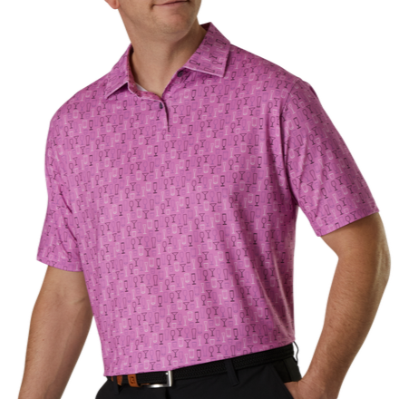 FootJoy Glass Print Men's Polo