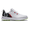FootJoy Fuel Junior Golf Shoes - White/Black