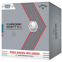 Thumbnail for Callaway Golf Chrome Soft X LS Triple Track Golf Balls