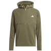Adidas Texture Anorak Pullover - Olive Strata