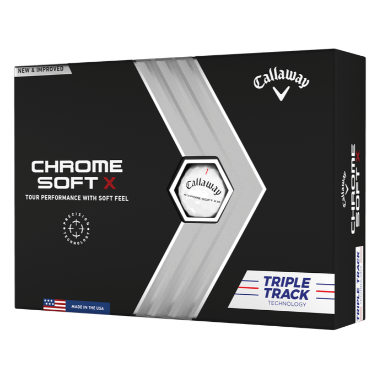 Callaway Golf '22 Soft X Triple Track Golf Balls