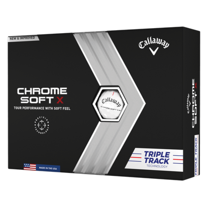 Callaway Golf '22 Soft X Triple Track Golf Balls