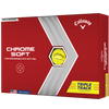 Callaway Golf '22 Chrome Soft Triple Track Golf Balls - Yellow
